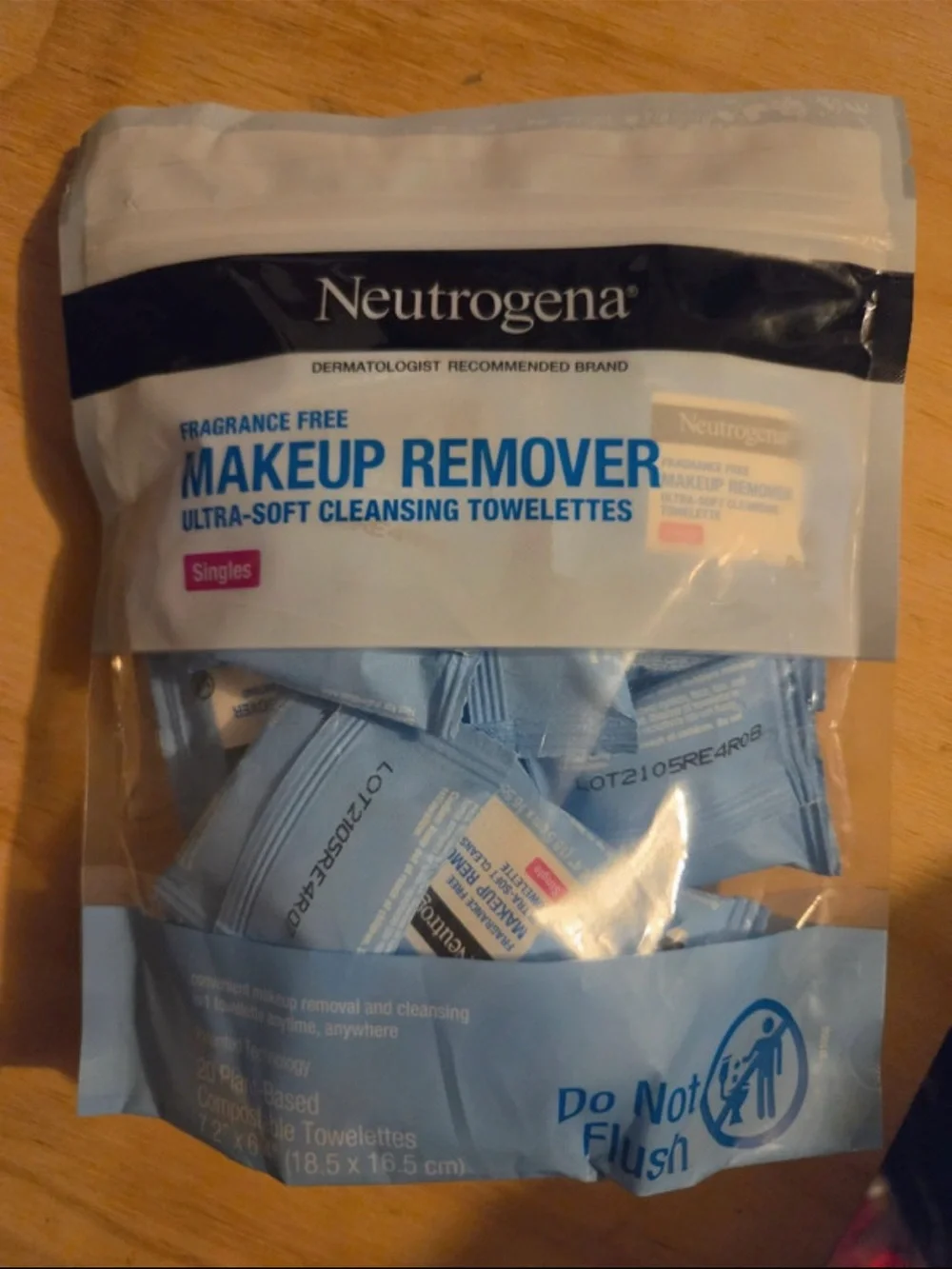 Neutrogena make up remover wipes